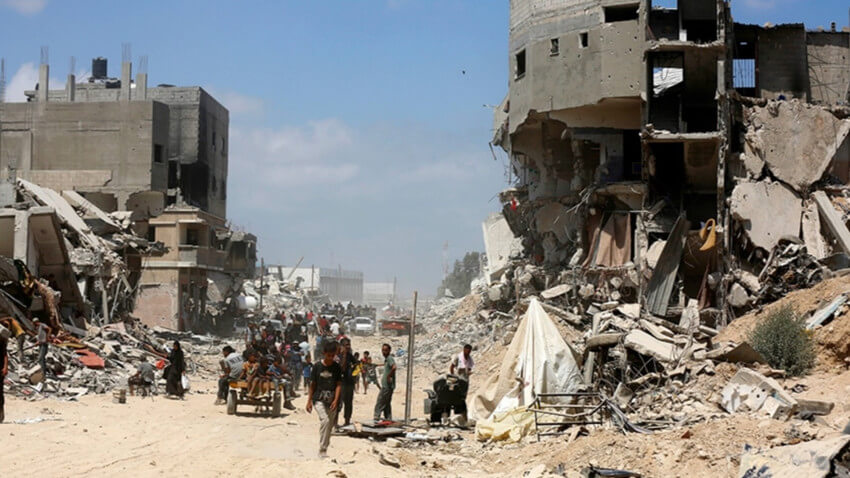 Qəzza zolağında 2 milyon fələstinli tamamilə humanitar yardımdan asılıdır