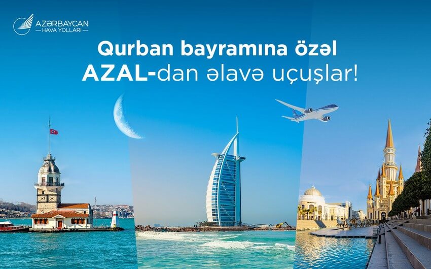 AZAL Qurban bayramına özəl uçuşların sayını artırır