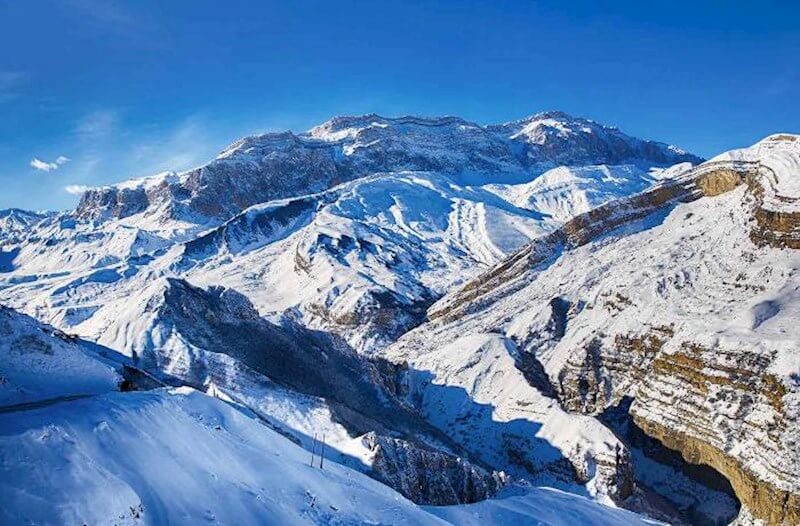 Şahdağda qar yağır - FAKTİKİ HAVA