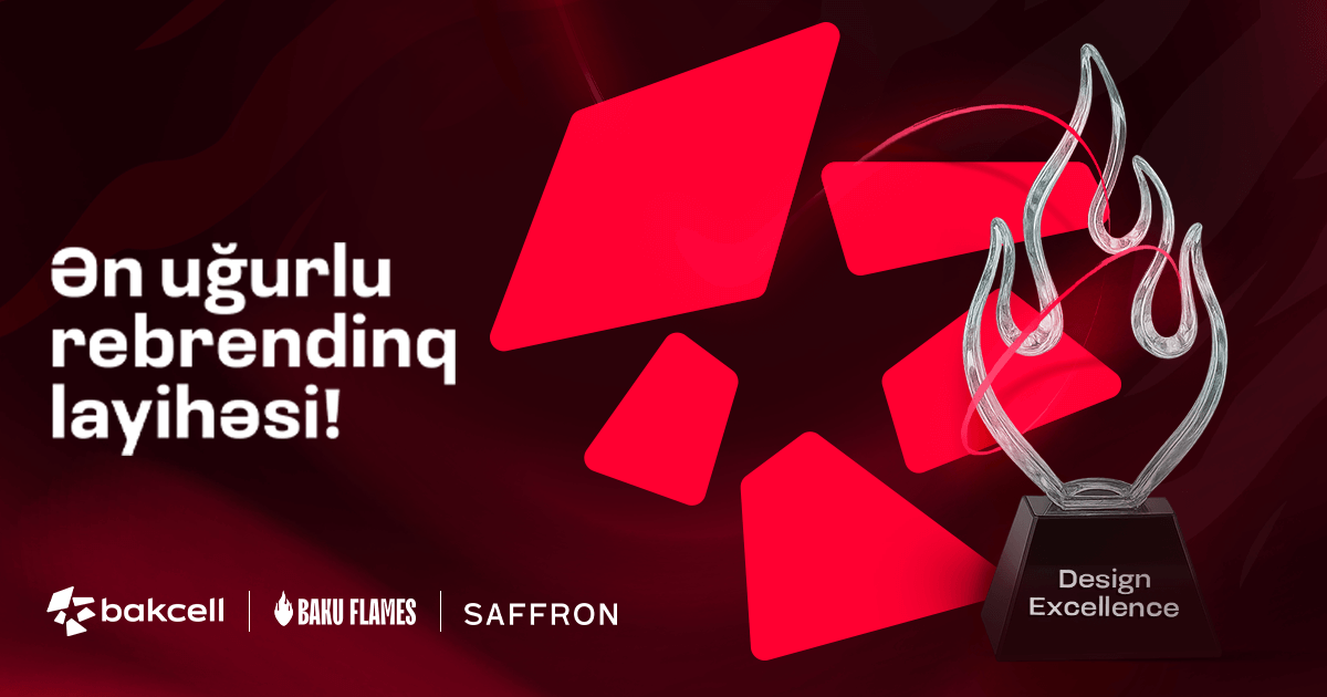 “Bakcell” “Ən uğurlu rebrendinq layihəsi” mükafatı ilə təltif olundu