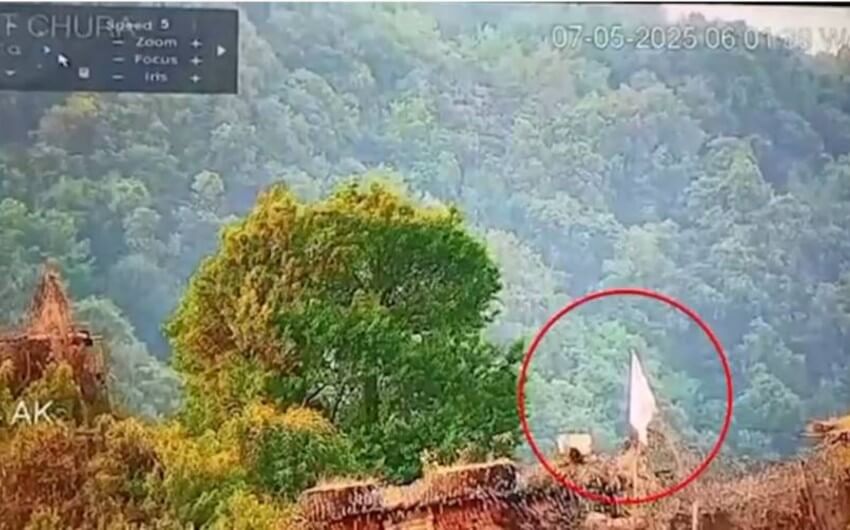 Hindistan ordusu Kəşmirdə nəzarət xəttində ağ bayraq qaldırıb