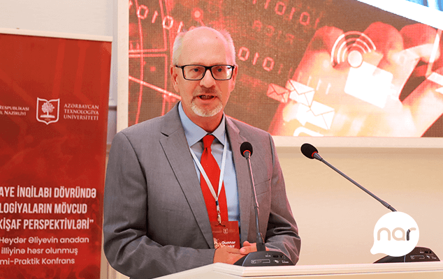 “Nar”ın baş icraçı direktoru Gəncədə keçirilən konfransda çıxış etdi