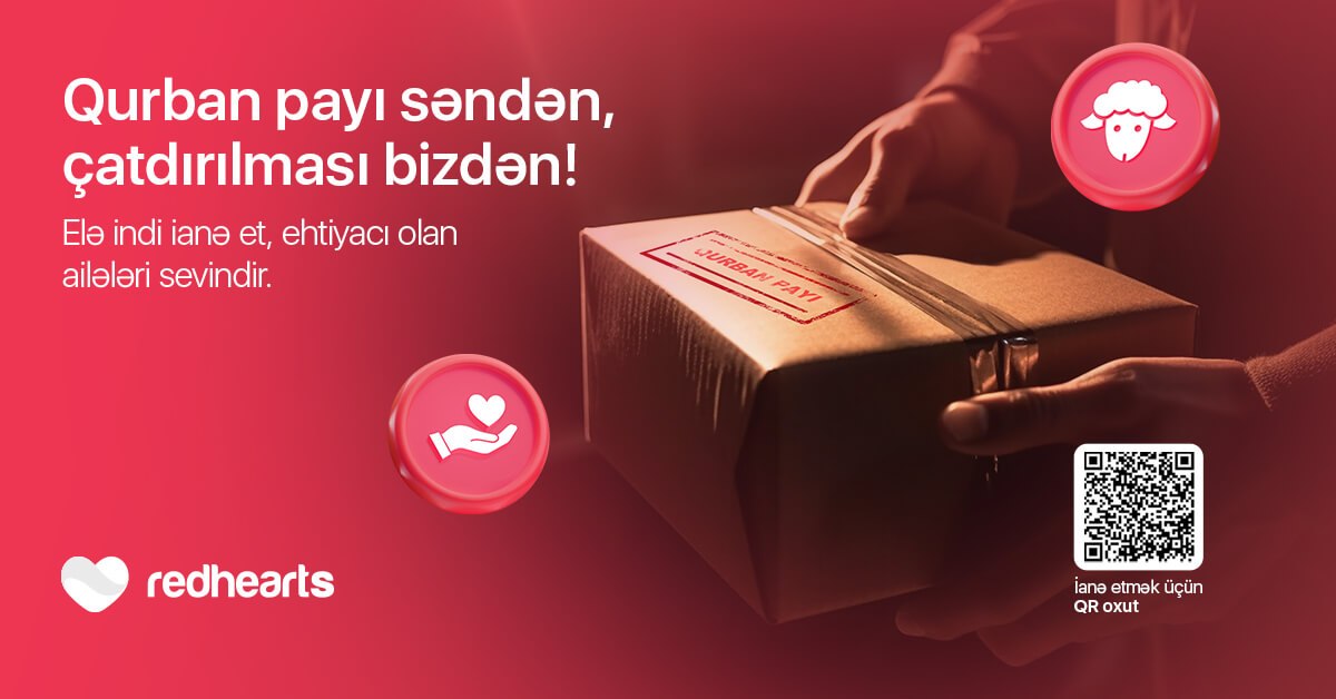 Qırmızı Ürəklər Fondu “Qurban payı” aksiyasına start verir