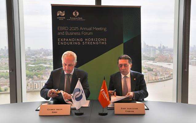 EBRD və “Unibank” Azərbaycanda ticarət maliyyələşməsini dəstəkləyəcək