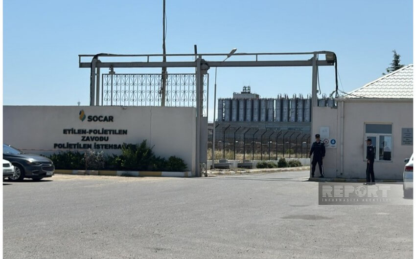 "Azərikimya" Etilen-polietilen zavodunda baş verən hadisə ilə bağlı məlumat yayıb