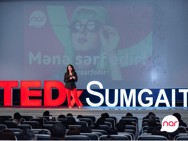 “Nar”ın əsas tərəfdaşlığı ilə “TEDx Sumgait” tədbiri uğurla başa çatdı