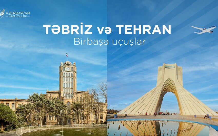 AZAL Təbrizə reys açır: Biletlər bu gün satışa çıxarılacaq