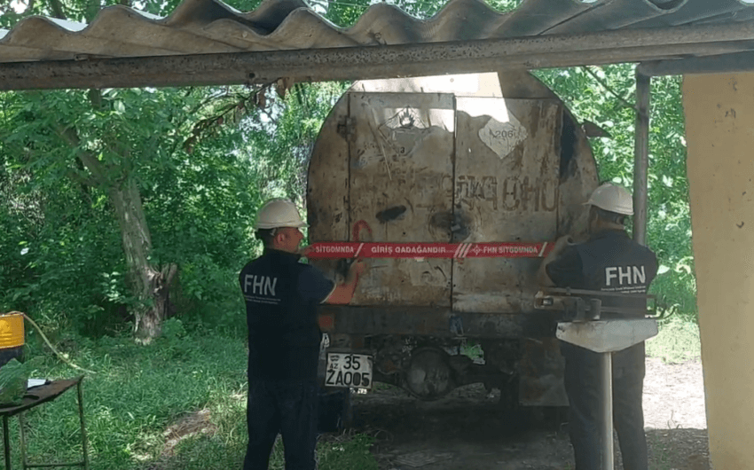 Qazaxda maye qazdoldurma məntəqəsinin istismarı dayandırılıb