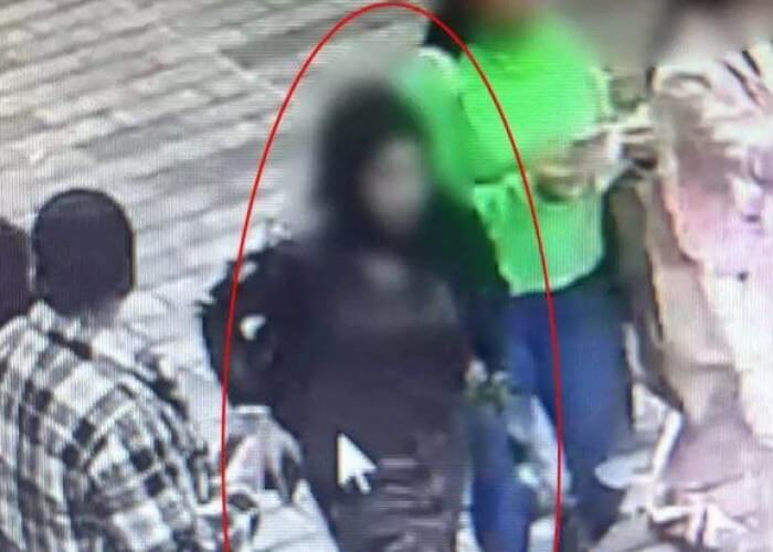 İstanbulda bombanı hadisə yerinə qoyan qadının görüntüləri – VİDEO