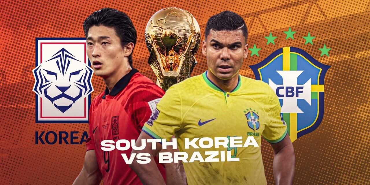 Braziliya – Cənubi Koreya oyununa 11.50 əmsallıq PROQNOZ