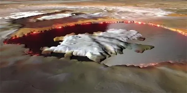 NASA vulkanik peykdə lava gölünü göstərdi