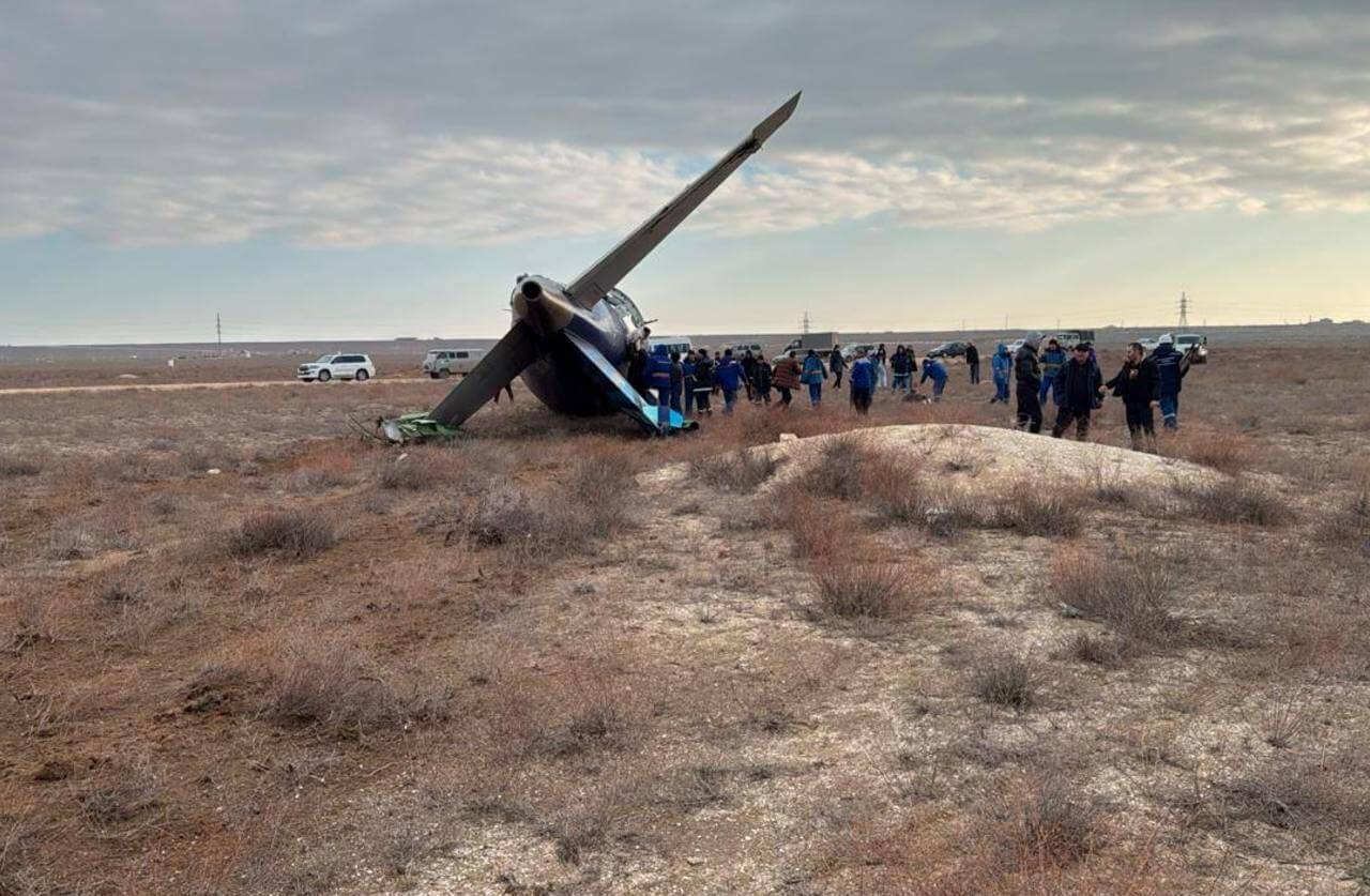 Aktau yaxınlığında təyyarə qəzasından 28 nəfər sağ çıxıb, 4 nəfər həlak olub