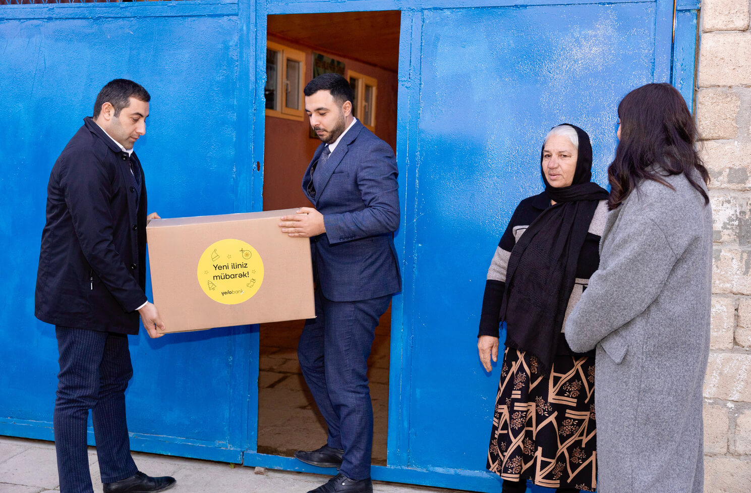 “Yelo Bank” Şamaxıda şəhid və qazi ailələrini ziyarət edib