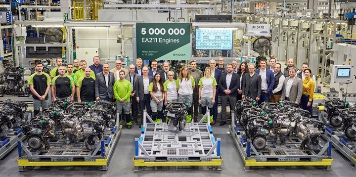 “Skoda” mühərrik istehsalında 15 milyona çatdı