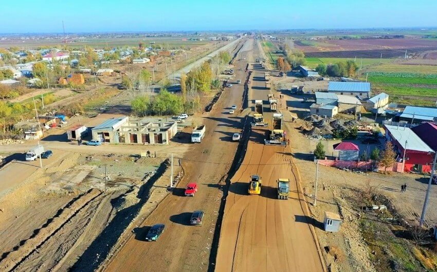 Ötən il işğaldan azad edilmiş ərazilərdə 15.9 km yeni yol çəkilib